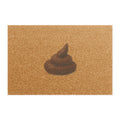 Funny Poop Emoji Doormat — Humorous Welcome Mat for Home & Apartments