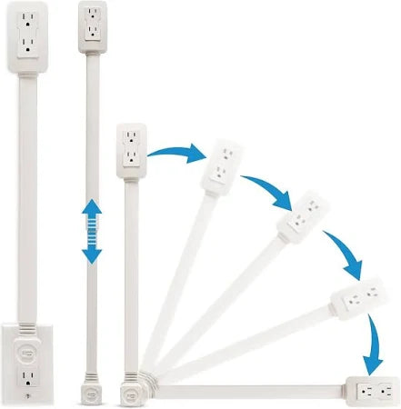180° Rotating Plug Adapter