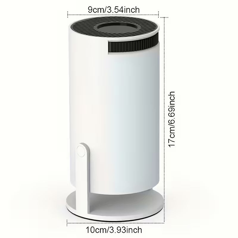 Mini Projector – WiFi & Bluetooth | Native 720P | 4K Decoding | Auto Keystone | 180° Rotation | Android 11